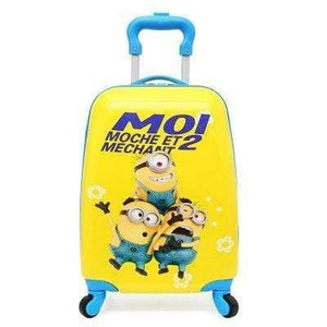 Planet Gates A7 / 16" Cartoon Kids Travel Trolley Bags Suitcase For Kids Children Luggage Suitcase Rolling Case Travel Bag On Wheels