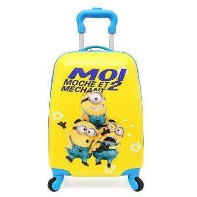 Planet Gates A7 / 16" Cartoon Kids Travel Trolley Bags Suitcase For Kids Children Luggage Suitcase Rolling Case Travel Bag On Wheels