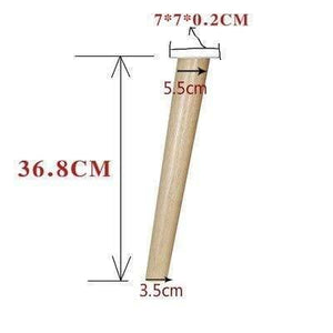 Durable Solid Wood Furniture Feet Oak Wooden Sofa leg Multipurpose Cabinet Table Stool Support Feet Furniture Parts Accessories