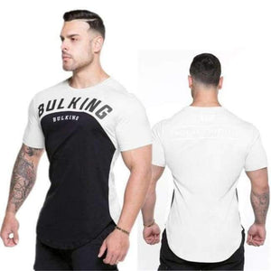 Sports clothing Gyms Tight t-shirt mens fitness t-shirt homme Running Gyms t shirt men fitness crossfit Summer tops