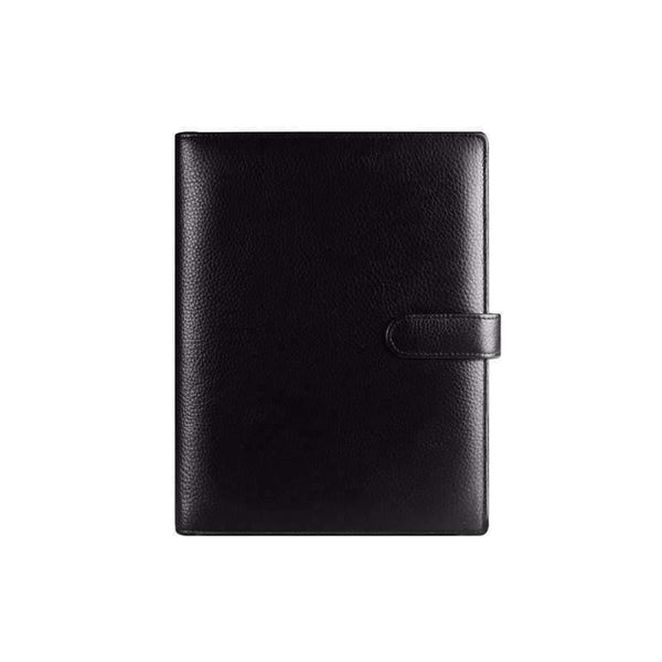 Planet Gates A7 With Strap Mini Logo DIY Custom A6 A7 Notebook Leather Luxury Black Planner Rings Binder Sketchbook Organizer Agenda  Writing Pads Gift
