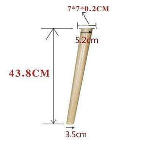 Durable Solid Wood Furniture Feet Oak Wooden Sofa leg Multipurpose Cabinet Table Stool Support Feet Furniture Parts Accessories