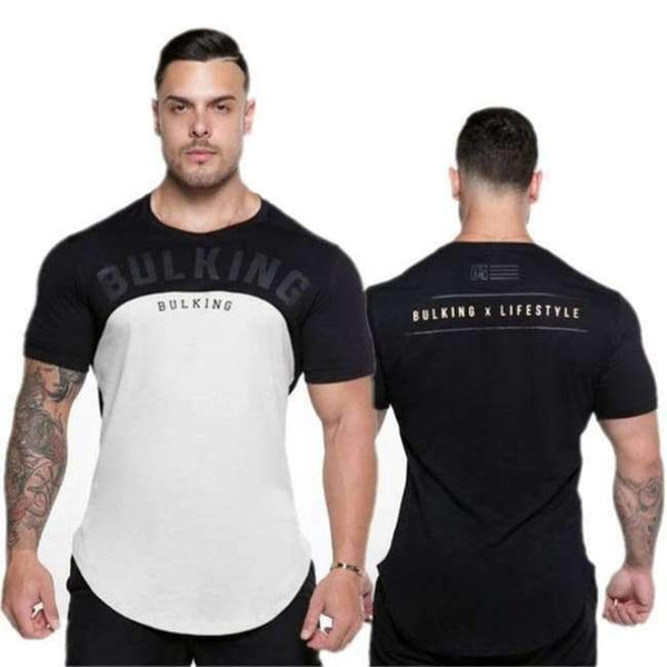 Planet Gates A8 / M Sports clothing Gyms Tight t-shirt mens fitness t-shirt homme Running Gyms t shirt men fitness crossfit Summer tops