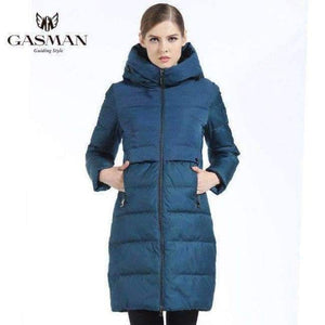 Planet Gates A82 blue / S / China Brand Women Winter Jacket And Coat Slim Long Women Thick Down Parka Hooded Women's Coat Bio Down Jacket For Women