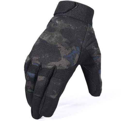 Planet Gates A9 CamoBlack / China / XL (23cm-24cm) Tactical Army Long Gloves Breathable Military Paintball Airsoft Shooting Combat Full Finger Glove Men Women Lightweight Black