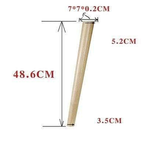 Durable Solid Wood Furniture Feet Oak Wooden Sofa leg Multipurpose Cabinet Table Stool Support Feet Furniture Parts Accessories