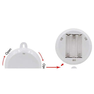 Planet Gates AAA / Cold White [MingBen] LED PIR Sensor Night Light Motion Sensor Lamp Activated Wall Lights Auto On Off Battery Operated For Bedroom Kitchen