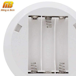 Planet Gates AAA / Cold White [MingBen] LED PIR Sensor Night Light Motion Sensor Lamp Activated Wall Lights Auto On Off Battery Operated For Bedroom Kitchen