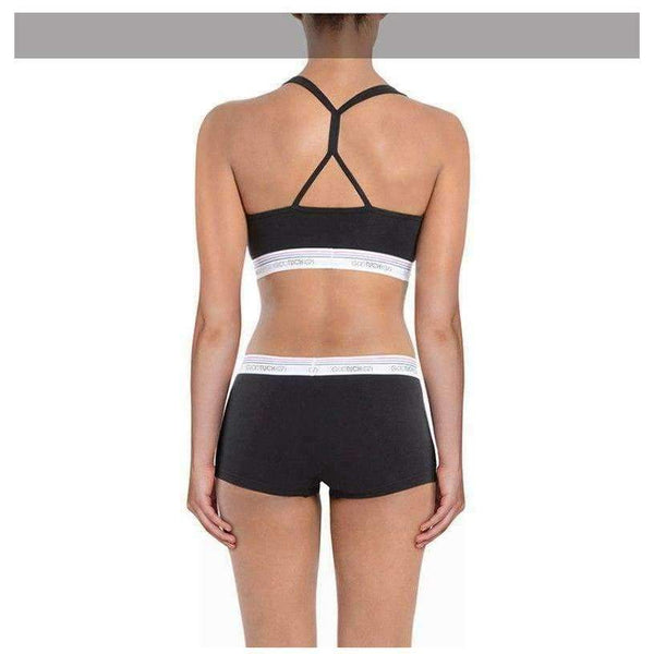 Planet Gates AB BLUE / XXL Bra & Brief Sets Famous Brand Women Bra & Shorts Lounge Underwear Vest Bra Set Cotton Sexy Bra Suit For Girls 2563