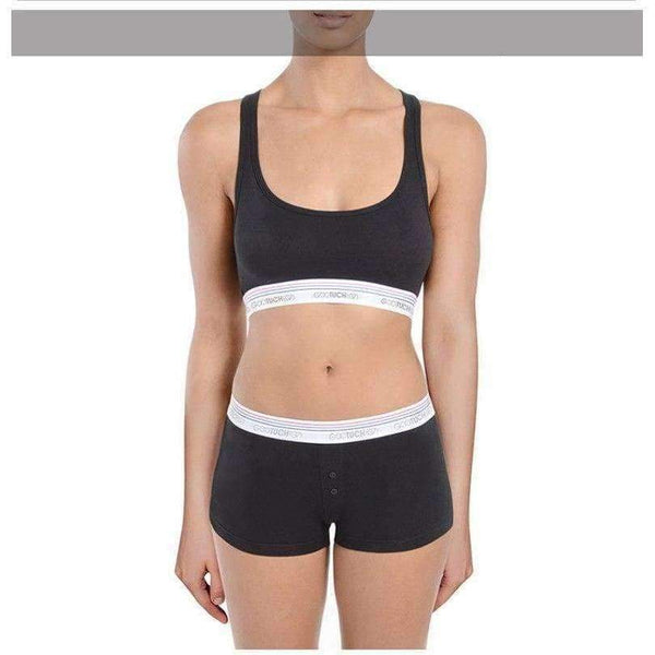 Planet Gates AB BLUE / XXL Bra & Brief Sets Famous Brand Women Bra & Shorts Lounge Underwear Vest Bra Set Cotton Sexy Bra Suit For Girls 2563