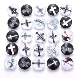 Planet Gates AB220 10pcs/lot Mixed Colors & Pattern 18mm Glass Snap Button Jewelry Faceted Glass Snap Fit Snap Earrings Bracelet Jewelry