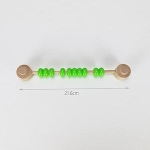 Planet Gates Abacus beads Green Busy Board DIY Accessories Abacus Beads Pick Beads Baby Busyboard Homemade Early Education Puzzle Toys Montessori Materials