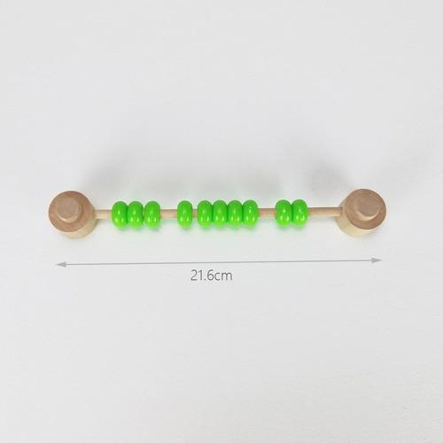 Planet Gates Abacus beads Green Busy Board DIY Accessories Abacus Beads Pick Beads Baby Busyboard Homemade Early Education Puzzle Toys Montessori Materials