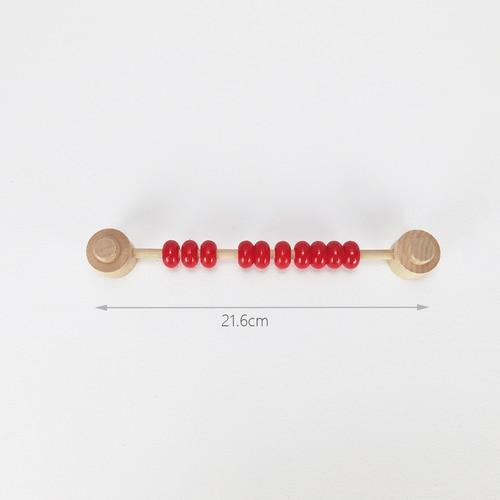 Planet Gates Abacus beads Red Busy Board DIY Accessories Abacus Beads Pick Beads Baby Busyboard Homemade Early Education Puzzle Toys Montessori Materials