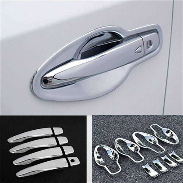 Planet Gates ABAIWAI Car Door Handle Bowl Cover Stickers For Nissan Qashqai J11 Exteriors Styling Auto Parts Accessories 2014 2015 2016 2017