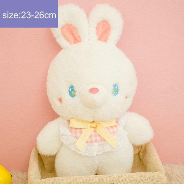 Planet Gates about 23cm / bunny Fluffy Hair Super soft Elephant Lamb Cuddly Plushies Doll Stuffed Animals Long Plush Brown Bear Chick Baby Appease Doll toys Kid
