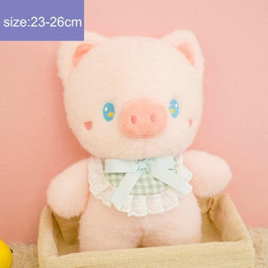 Planet Gates about 23cm / pig Fluffy Hair Super soft Elephant Lamb Cuddly Plushies Doll Stuffed Animals Long Plush Brown Bear Chick Baby Appease Doll toys Kid