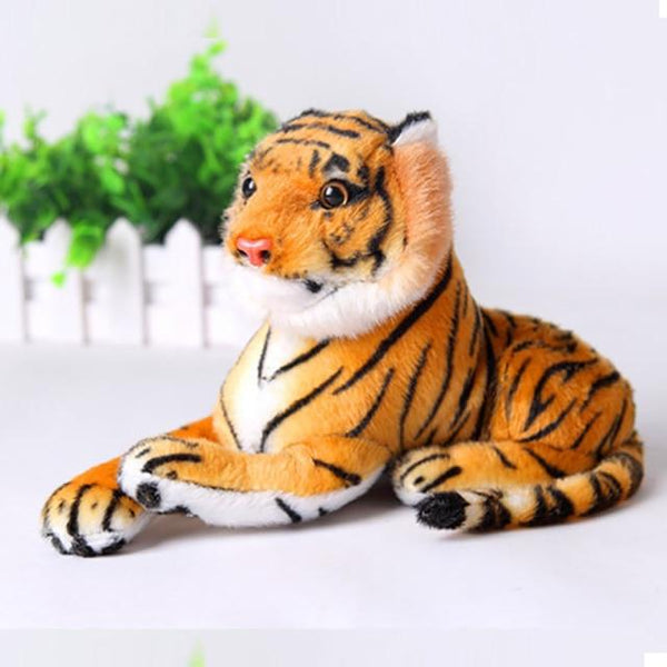 Planet Gates about 25cm / Orange Real Life Tiger Plush Toy Soft Stuffed Animals Doll Baby Kids Holiday gifts Soft Stuffed Toys Model Gifts toys for children