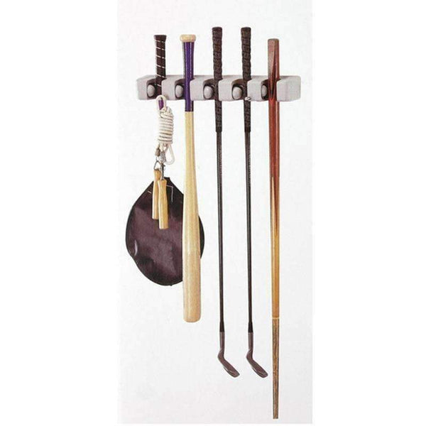 Planet Gates ABS Kitchen Wall Mounted Hanger 5 Position Kitchen Storage Mop Brush Broom Organizer Holder Tool