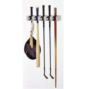 Planet Gates ABS Kitchen Wall Mounted Hanger 5 Position Kitchen Storage Mop Brush Broom Organizer Holder Tool