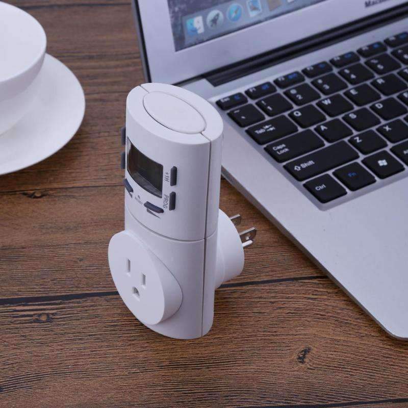 Planet Gates ABS Mini Timer Socket Smart Charge Plug Switch Timing Outlet Home Appliance Timer Switch EU / US Plug