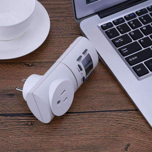 Planet Gates ABS Mini Timer Socket Smart Charge Plug Switch Timing Outlet Home Appliance Timer Switch EU / US Plug