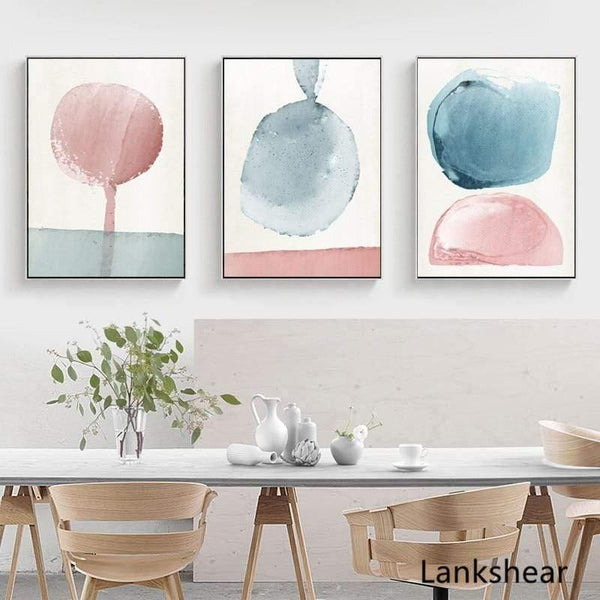 Planet Gates Abstract Paintings On The Wall Wall Art Pastel Posters And Prints Minimalist Canvas Painting Decoration Pictures Art Decor