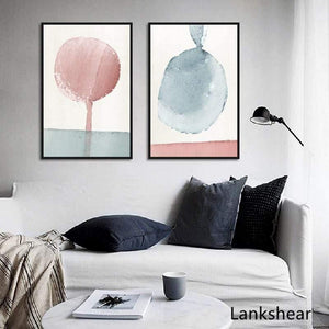 Planet Gates Abstract Paintings On The Wall Wall Art Pastel Posters And Prints Minimalist Canvas Painting Decoration Pictures Art Decor
