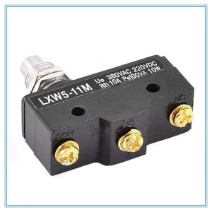Planet Gates AC 380V DC 220V 10A Push Plunger Actuated Momentary Limit Switch LXW5-11M