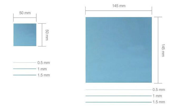 Planet Gates AC Original Heat Dissipation Silicone Pad CPU/GPU Graphics Card Thermal Pad Motherboard Silicone Grease Pad Thermal pad