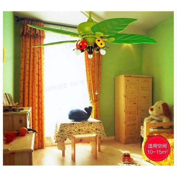 Planet Gates AC110 120V Modern kids ceiling fans for kids Bedroom ceiling fan light iron Ceiling fans with Lights