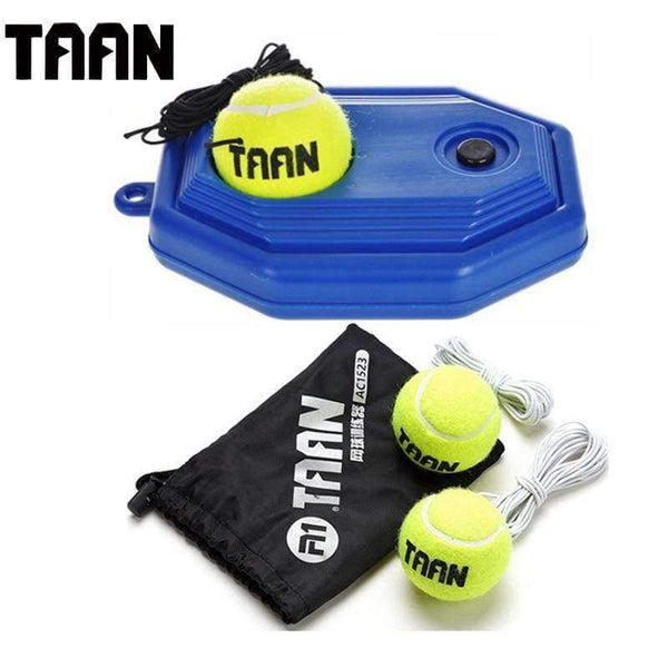 Planet Gates AC1521Trainer Set Tennis Ball Back Base Trainer Set with Elastic Rope Tennis Trainer for Single Person Partner Practice Play Tennis Ball