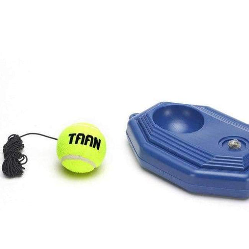 Planet Gates AC1521Trainer Set Tennis Ball Back Base Trainer Set with Elastic Rope Tennis Trainer for Single Person Partner Practice Play Tennis Ball