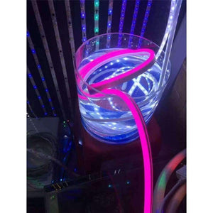 Planet Gates AC220V 120LED 2835 LED Neon Flex Strip Rope Lights for Home Garden Signs and Letters IP68 With Adapter