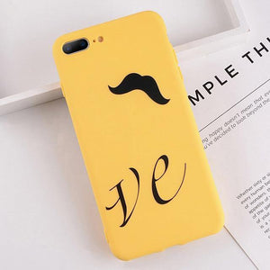 Planet Gates AC2296 / For iPhone XS USLION Case For iPhone XS MAX XR 8 Plus Flower Smile Letter Phone Cases For iPhone X 7 6 6S Plus Soft TPU Silicone Back Cover