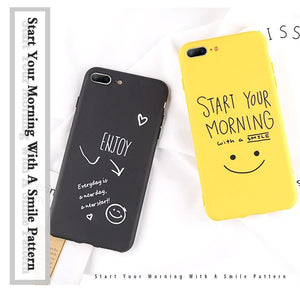 Planet Gates AC2755 / For iPhone X USLION Phone Case For iPhone 7 Plus Funny Letter Cases For iPhone XR XS Max X 8 7 6 6S Plus Cartoon Smile Emoji Soft TPU Cover