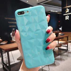 Planet Gates AC2846 Green / For iPhone X USLION Clear Diamond Pattern Case For iPhone XR XS MAX X 8 7 6 Plus Soft TPU Phone Cover For iPhone 7 6s Plus Transparent Cases