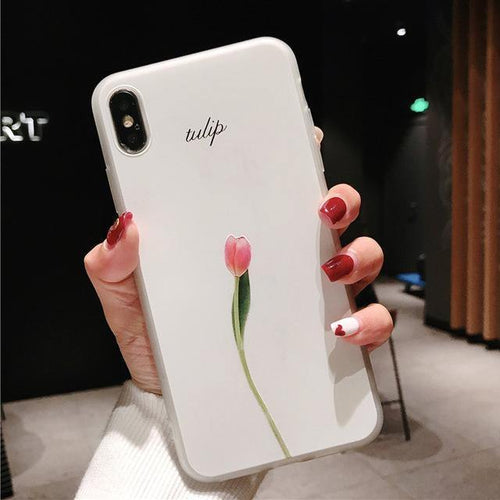 Planet Gates AC3044 / For iPhone X USLION Green Leaves Case For iPhone Xs XR XS Max X 3D Relief Flower Leaf Phone Cover For iPhone 6 6s 7 8 Plus TPU Silicon Cases