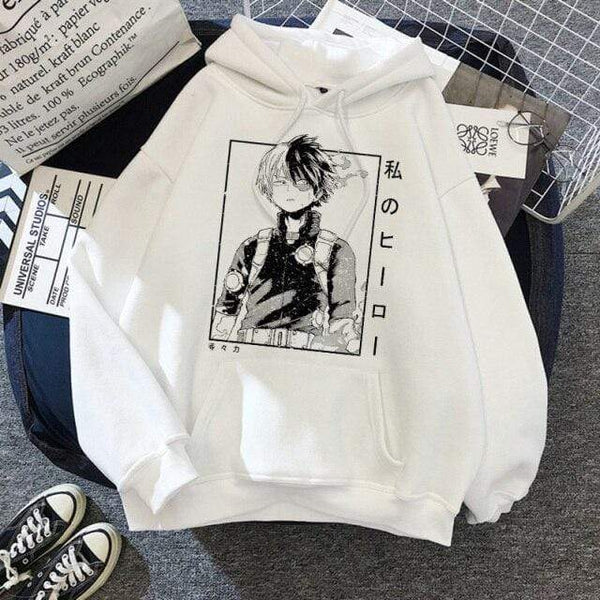 Planet Gates Academia Hoodies Japanese Anime Bakugou Katsuki Men Hoodie Boku No Hero Academia Streetwear Casual Harajuku Sweatshirts