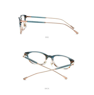 Planet Gates Acetate Glasses Men Retro Vintage Round Optical Eyeglasses Frame Nerd Women Prescription Spectacles Myopia Eyewear 9132