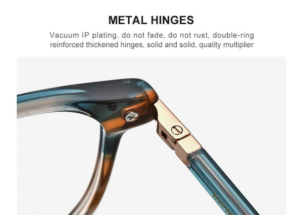 Planet Gates Acetate Glasses Men Retro Vintage Round Optical Eyeglasses Frame Nerd Women Prescription Spectacles Myopia Eyewear 9132