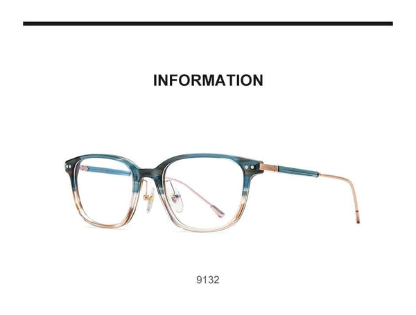 Planet Gates Acetate Glasses Men Retro Vintage Round Optical Eyeglasses Frame Nerd Women Prescription Spectacles Myopia Eyewear 9132