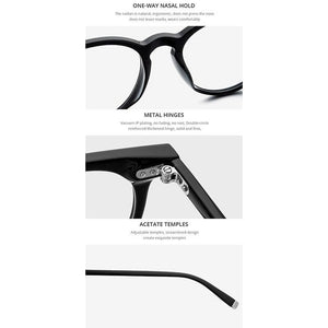 Planet Gates Acetate Optical Eyeglass Frames Men Retro Vintage Round Glasses Nerd Women Prescription Spectacles Myopia Eyewear 9122