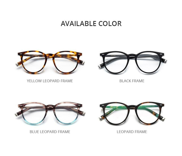 Planet Gates Acetate Optical Eyeglass Frames Men Retro Vintage Round Glasses Nerd Women Prescription Spectacles Myopia Eyewear 9122