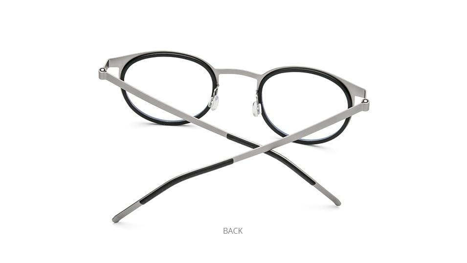 Planet Gates Acetate Titanium Alloy Eyeglasses Frame Men Women Round Prescription Myopia Optical Glasses Korean Screwless Eyewear 98625