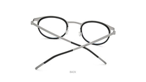 Planet Gates Acetate Titanium Alloy Eyeglasses Frame Men Women Round Prescription Myopia Optical Glasses Korean Screwless Eyewear 98625