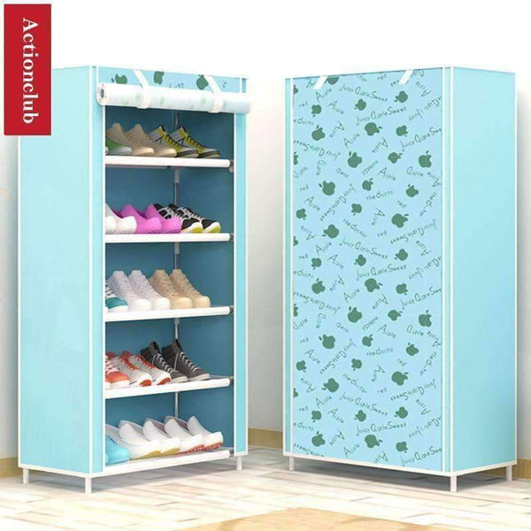 Planet Gates Actionclub Fashion Modern Shoe Rack DIY Assembly Shoe Organizer Rack In The Hallway Simple Shoes Stand Shelf Home Furniture
