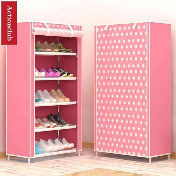 Planet Gates Actionclub Fashion Modern Shoe Rack DIY Assembly Shoe Organizer Rack In The Hallway Simple Shoes Stand Shelf Home Furniture