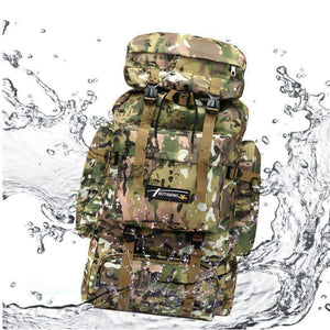 Planet Gates ACU Camo Tactical Backpack Military Army Waterproof Hiking Camping Backpack Travel Rucksack Outdoor Sports Climbing Bag