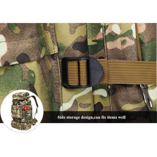 Planet Gates ACU Camo Tactical Backpack Military Army Waterproof Hiking Camping Backpack Travel Rucksack Outdoor Sports Climbing Bag